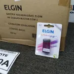 LOTE 270 - 01 CAIXA COM 120 BLISTERS BATERIA RECARREGÁVEL ELGIN 9V-250MAH. (NO ESTADO) ATENÇÃO! FAZER A VISITAÇÃO ANTES DE ARREMATAR, NÃO SABEMOS SE FUNCIONA, LEILÃO NÃO TEM GARANTIA E NEM DEVOLUÇÃO, SUJEITO A POSSÍVEIS AVARIAS VISÍVEIS/OCULTAS E/OU AUSÊNCIA DE COMPONENTES.