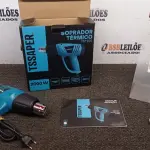 LOTE 160 - 01 SOPRADOR TÉRMICO 200W DUAS VELOCIDADES. (NO ESTADO) ATENÇÃO! FAZER A VISITAÇÃO ANTES DE ARREMATAR, NÃO SABEMOS SE FUNCIONA, LEILÃO NÃO TEM GARANTIA E NEM DEVOLUÇÃO, SUJEITO A POSSÍVEIS AVARIAS VISÍVEIS/OCULTAS E/OU AUSÊNCIA DE COMPONENTES.