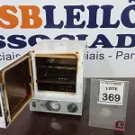 LOTE 369 - 01 ESTUFA DE ESTERILIZAÇÃO E SECAGEM. (NO ESTADO) ATENÇÃO! FAZER A VISITAÇÃO ANTES DE ARREMATAR, NÃO SABEMOS SE FUNCIONA, LEILÃO NÃO TEM GARANTIA E NEM DEVOLUÇÃO, SUJEITO A POSSÍVEIS AVARIAS VISÍVEIS/OCULTAS E/OU AUSÊNCIA DE COMPONENTES.