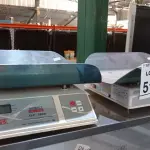LOTE 511 - 02 BALANÇAS PEDIÁTRICA PESO MAX. 10/25KG. (NO ESTADO) ATENÇÃO! FAZER A VISITAÇÃO ANTES DE ARREMATAR, NÃO SABEMOS SE FUNCIONA, LEILÃO NÃO TEM GARANTIA E NEM DEVOLUÇÃO, SUJEITO A POSSÍVEIS AVARIAS VISÍVEIS/OCULTAS E/OU AUSÊNCIA DE COMPONENTES.