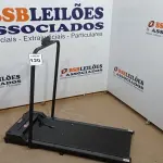 LOTE 120 - 01 ESTEIRA ELÉTRICA KNAKASAKI 110VOLTS C/ CONTROLE (NO ESTADO, NÃO SABEMOS SE FUNCIONA. LEILÃO NÃO TEM GARANTIA E NEM DEVOLUÇÃO, SUJEITO A POSSÍVEIS AVARIAS VISÍVEIS/OCULTAS E/OU AUSÊNCIA DE COMPONENTES)