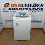 LOTE 010 - 01 LAVADORA ROUPAS ELECTROLUX 12 KG BRANCA LAVAGEM LAC12 - 220VOLTS (NO ESTADO, NÃO SABEMOS SE FUNCIONA. LEILÃO NÃO TEM GARANTIA E NEM DEVOLUÇÃO, SUJEITO A POSSÍVEIS AVARIAS VISÍVEIS/OCULTAS E/OU AUSÊNCIA DE COMPONENTES)