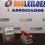 LOTE 056 - 01 FERRO DE PASSAR A VAPOR MARCA CONTINENTAL. (NO ESTADO) ATENÇÃO! FAZER A VISITAÇÃO ANTES DE ARREMATAR, NÃO SABEMOS SE FUNCIONA, LEILÃO NÃO TEM GARANTIA E NEM DEVOLUÇÃO, SUJEITO A POSSÍVEIS AVARIAS VISÍVEIS/OCULTAS E/OU AUSÊNCIA DE COMPONENTES.