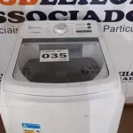 LOTE 035 - 01 MÁQUINA DE LAVAR ELECTROLUX 14KG LED14 BRANCA 220VOLTS (NO ESTADO, NÃO SABEMOS SE FUNCIONA. LEILÃO NÃO TEM GARANTIA E NEM DEVOLUÇÃO, SUJEITO A POSSÍVEIS AVARIAS VISÍVEIS/OCULTAS E/OU AUSÊNCIA DE COMPONENTES)