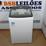LOTE 023 - 01 MÁQUINA DE LAVAR 17KG - BRASTEMP - (BWR17AB) - 220VOLTS (NO ESTADO, NÃO SABEMOS SE FUNCIONA. LEILÃO NÃO TEM GARANTIA E NEM DEVOLUÇÃO, SUJEITO A POSSÍVEIS AVARIAS VISÍVEIS/OCULTAS E/OU AUSÊNCIA DE COMPONENTES)