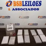 LOTE 082 - 05 BATERIAS EXTERNAS. (NO ESTADO) ATENÇÃO! FAZER A VISITAÇÃO ANTES DE ARREMATAR, NÃO SABEMOS SE FUNCIONA, LEILÃO NÃO TEM GARANTIA E NEM DEVOLUÇÃO, SUJEITO A POSSÍVEIS AVARIAS VISÍVEIS/OCULTAS E/OU AUSÊNCIA DE COMPONENTES.