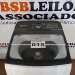 LOTE 015 - 01 LAVADORA DE ROUPAS BRASTEMP 15 KG BRANCA - BWF15AB 220VOLTS (NO ESTADO, NÃO SABEMOS SE FUNCIONA. LEILÃO NÃO TEM GARANTIA E NEM DEVOLUÇÃO, SUJEITO A POSSÍVEIS AVARIAS VISÍVEIS/OCULTAS E/OU AUSÊNCIA DE COMPONENTES)