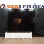 LOTE 067 - 01 SMART TV LED 85" 4K WI-FI CRYSTAL UHD 85BU8000 SAMSUNG (NO ESTADO, NÃO SABEMOS SE FUNCIONA. LEILÃO NÃO TEM GARANTIA E NEM DEVOLUÇÃO, SUJEITO A POSSÍVEIS AVARIAS VISÍVEIS/OCULTAS E/OU AUSÊNCIA DE COMPONENTES)
