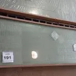 LOTE 191 - 03 VIDROS TEMPERADOS 1,50CM X 0,46CM. 0,8MM. (NO ESTADO EM QUE SE ENCONTRA. SUJEITO A AVARIAS OCULTAS/VISÍVEIS.)