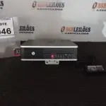 LOTE 046 - 01 MINI PC MARCA HP. (NO ESTADO) ATENÇÃO! FAZER A VISITAÇÃO ANTES DE ARREMATAR, NÃO SABEMOS SE FUNCIONA, LEILÃO NÃO TEM GARANTIA E NEM DEVOLUÇÃO, SUJEITO A POSSÍVEIS AVARIAS VISÍVEIS/OCULTAS E/OU AUSÊNCIA DE COMPONENTES.