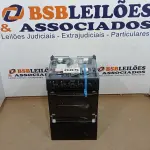 LOTE 085 - 01 FOGÃO DE PISO ITATIAIA 4 BOCAS STAR NEW PRETO – BIVOLT (NO ESTADO, NÃO SABEMOS SE FUNCIONA. LEILÃO NÃO TEM GARANTIA E NEM DEVOLUÇÃO, SUJEITO A POSSÍVEIS AVARIAS VISÍVEIS/OCULTAS E/OU AUSÊNCIA DE COMPONENTES)