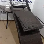 LOTE 210 - 01 ESPREGUIÇADEIRA. (NO ESTADO EM QUE SE ENCONTRA. SUJEITO A AVARIAS OCULTAS/VISÍVEIS.) BH1669G