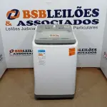 LOTE 068 - 01 MÁQUINA DE LAVAR PANASONIC FUNÇÃO VANISH 12KG BRANCO - NA-F120B1W - 110VOLTS (NO ESTADO, NÃO SABEMOS SE FUNCIONA. LEILÃO NÃO TEM GARANTIA E NEM DEVOLUÇÃO, SUJEITO A POSSÍVEIS AVARIAS VISÍVEIS/OCULTAS E/OU AUSÊNCIA DE COMPONENTES)