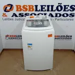 LOTE 061 - 01 MÁQUINA DE LAVAR ELECTROLUX 14KG LED14 BRANCA 110VOLTS (NO ESTADO, NÃO SABEMOS SE FUNCIONA. LEILÃO NÃO TEM GARANTIA E NEM DEVOLUÇÃO, SUJEITO A POSSÍVEIS AVARIAS VISÍVEIS/OCULTAS E/OU AUSÊNCIA DE COMPONENTES)