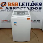 LOTE 052 - 01 MÁQUINA DE LAVAR ELECTROLUX 14KG LED14 BRANCA 220VOLTS (NO ESTADO, NÃO SABEMOS SE FUNCIONA. LEILÃO NÃO TEM GARANTIA E NEM DEVOLUÇÃO, SUJEITO A POSSÍVEIS AVARIAS VISÍVEIS/OCULTAS E/OU AUSÊNCIA DE COMPONENTES)