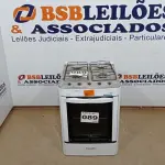 LOTE 089 - 01 FOGÃO ESMALTEC 4 BOCAS AGATA (NO ESTADO, NÃO SABEMOS SE FUNCIONA. LEILÃO NÃO TEM GARANTIA E NEM DEVOLUÇÃO, SUJEITO A POSSÍVEIS AVARIAS VISÍVEIS/OCULTAS E/OU AUSÊNCIA DE COMPONENTES)
