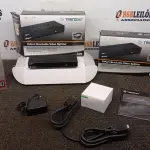 LOTE 090 - 02 DIVISORES DE VÍDEO EMPILHÁVEL DE 04 PORTAS. (NO ESTADO) ATENÇÃO! FAZER A VISITAÇÃO ANTES DE ARREMATAR, NÃO SABEMOS SE FUNCIONA, LEILÃO NÃO TEM GARANTIA E NEM DEVOLUÇÃO, SUJEITO A POSSÍVEIS AVARIAS VISÍVEIS/OCULTAS E/OU AUSÊNCIA DE COMPONENTES.