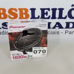 LOTE 070 - 01 SUBWOOFER PIONEER TS-W312D4 12" CHAMPION SERIES 1600W (NO ESTADO, NÃO SABEMOS SE FUNCIONA. LEILÃO NÃO TEM GARANTIA E NEM DEVOLUÇÃO, SUJEITO A POSSÍVEIS AVARIAS VISÍVEIS/OCULTAS E/OU AUSÊNCIA DE COMPONENTES)