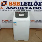 LOTE 029 - 01 LAVADORA DE ROUPAS MUELLER POPMATIC AUTOMÁTICA 6KG - 110VOLTS (NO ESTADO, NÃO SABEMOS SE FUNCIONA. LEILÃO NÃO TEM GARANTIA E NEM DEVOLUÇÃO, SUJEITO A POSSÍVEIS AVARIAS VISÍVEIS/OCULTAS E/OU AUSÊNCIA DE COMPONENTES)