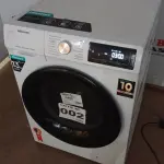LOTE 002 - 01 LAVA E SECA HISENSE WD5Q1342BW2 COM FUNÇÃO STEAM 13KG - 8KG BRANCA 220VOLTS (NO ESTADO, NÃO SABEMOS SE FUNCIONA. LEILÃO NÃO TEM GARANTIA E NEM DEVOLUÇÃO, SUJEITO A POSSÍVEIS AVARIAS VISÍVEIS/OCULTAS E/OU AUSÊNCIA DE COMPONENTES)