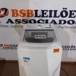 LOTE 052 - 01 MÁQUINA DE LAVAR ELECTROLUX 14KG LED14 BRANCA 220VOLTS (NO ESTADO, NÃO SABEMOS SE FUNCIONA. LEILÃO NÃO TEM GARANTIA E NEM DEVOLUÇÃO, SUJEITO A POSSÍVEIS AVARIAS VISÍVEIS/OCULTAS E/OU AUSÊNCIA DE COMPONENTES)