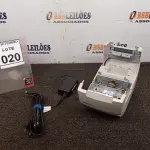 LOTE 020 - 01 MÁQUINA DE CUPOM MARCA DIEBOLD. (NO ESTADO) ATENÇÃO! FAZER A VISITAÇÃO ANTES DE ARREMATAR, NÃO SABEMOS SE FUNCIONA, LEILÃO NÃO TEM GARANTIA E NEM DEVOLUÇÃO, SUJEITO A POSSÍVEIS AVARIAS VISÍVEIS/OCULTAS E/OU AUSÊNCIA DE COMPONENTES.