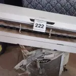 LOTE 222 - 01 AR CONDICIONADO CARRIER 12.000BTUS. (NO ESTADO EM QUE SE ENCONTRA. SUJEITO A AVARIAS OCULTAS/VISÍVEIS.)