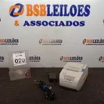 LOTE 020 - 01 MÁQUINA DE CUPOM MARCA DIEBOLD. (NO ESTADO) ATENÇÃO! FAZER A VISITAÇÃO ANTES DE ARREMATAR, NÃO SABEMOS SE FUNCIONA, LEILÃO NÃO TEM GARANTIA E NEM DEVOLUÇÃO, SUJEITO A POSSÍVEIS AVARIAS VISÍVEIS/OCULTAS E/OU AUSÊNCIA DE COMPONENTES.