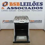 LOTE 089 - 01 FOGÃO ESMALTEC 4 BOCAS AGATA (NO ESTADO, NÃO SABEMOS SE FUNCIONA. LEILÃO NÃO TEM GARANTIA E NEM DEVOLUÇÃO, SUJEITO A POSSÍVEIS AVARIAS VISÍVEIS/OCULTAS E/OU AUSÊNCIA DE COMPONENTES)