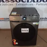 LOTE 055 - 01 LAVA E SECA MIDEA 11KG MOTOR INVERTER, MF200D110WB 220VOLTS (NO ESTADO, NÃO SABEMOS SE FUNCIONA. LEILÃO NÃO TEM GARANTIA E NEM DEVOLUÇÃO, SUJEITO A POSSÍVEIS AVARIAS VISÍVEIS/OCULTAS E/OU AUSÊNCIA DE COMPONENTES)