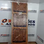 LOTE 073 - 01  PORTA DE MADEIRA 210X80CM ESPESSURA 3,5CM MSO EUCATEX (NO ESTADO, NÃO SABEMOS SE FUNCIONA. LEILÃO NÃO TEM GARANTIA E NEM DEVOLUÇÃO, SUJEITO A POSSÍVEIS AVARIAS VISÍVEIS/OCULTAS E/OU AUSÊNCIA DE COMPONENTES)