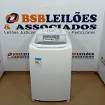 LOTE 040 - 01 LAVADORA ROUPAS ELECTROLUX 12 KG BRANCA LAVAGEM LAC12 - 220VOLTS (NO ESTADO, NÃO SABEMOS SE FUNCIONA. LEILÃO NÃO TEM GARANTIA E NEM DEVOLUÇÃO, SUJEITO A POSSÍVEIS AVARIAS VISÍVEIS/OCULTAS E/OU AUSÊNCIA DE COMPONENTES)