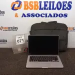 LOTE 071 - 01 MACBOOK PRO. (NO ESTADO) ATENÇÃO! FAZER A VISITAÇÃO ANTES DE ARREMATAR, NÃO SABEMOS SE FUNCIONA, LEILÃO NÃO TEM GARANTIA E NEM DEVOLUÇÃO, SUJEITO A POSSÍVEIS AVARIAS VISÍVEIS/OCULTAS E/OU AUSÊNCIA DE COMPONENTES.