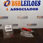 LOTE 056 - 01 FERRO DE PASSAR A VAPOR MARCA CONTINENTAL. (NO ESTADO) ATENÇÃO! FAZER A VISITAÇÃO ANTES DE ARREMATAR, NÃO SABEMOS SE FUNCIONA, LEILÃO NÃO TEM GARANTIA E NEM DEVOLUÇÃO, SUJEITO A POSSÍVEIS AVARIAS VISÍVEIS/OCULTAS E/OU AUSÊNCIA DE COMPONENTES.
