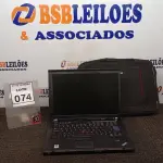 LOTE 074 - 01 NOTEBOOK MARCA LENOVO COM BOLSA. (NO ESTADO) ATENÇÃO! FAZER A VISITAÇÃO ANTES DE ARREMATAR, NÃO SABEMOS SE FUNCIONA, LEILÃO NÃO TEM GARANTIA E NEM DEVOLUÇÃO, SUJEITO A POSSÍVEIS AVARIAS VISÍVEIS/OCULTAS E/OU AUSÊNCIA DE COMPONENTES.