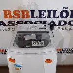 LOTE 038 - 01 MÁQUINA DE LAVAR ELECTROLUX 14KG LED14 BRANCA 110VOLTS (NO ESTADO, NÃO SABEMOS SE FUNCIONA. LEILÃO NÃO TEM GARANTIA E NEM DEVOLUÇÃO, SUJEITO A POSSÍVEIS AVARIAS VISÍVEIS/OCULTAS E/OU AUSÊNCIA DE COMPONENTES)