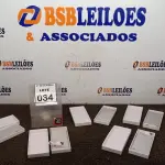 LOTE 034 - 05 BATERIAS EXTERNAS. (NO ESTADO) ATENÇÃO! FAZER A VISITAÇÃO ANTES DE ARREMATAR, NÃO SABEMOS SE FUNCIONA, LEILÃO NÃO TEM GARANTIA E NEM DEVOLUÇÃO, SUJEITO A POSSÍVEIS AVARIAS VISÍVEIS/OCULTAS E/OU AUSÊNCIA DE COMPONENTES.