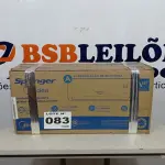 LOTE 083 - 01 EVAPORADORA MIDEA 9.000 BTU/H - 220VOLTS (NO ESTADO, NÃO SABEMOS SE FUNCIONA. LEILÃO NÃO TEM GARANTIA E NEM DEVOLUÇÃO, SUJEITO A POSSÍVEIS AVARIAS VISÍVEIS/OCULTAS E/OU AUSÊNCIA DE COMPONENTES)