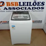 LOTE 021 - 01 LAVADORA DE ROUPAS CONSUL 15KG CESTO INOX - 12 PROGRAMAS DE LAVAGEM CWN15AB 220 VOLTS (NO ESTADO, NÃO SABEMOS SE FUNCIONA. LEILÃO NÃO TEM GARANTIA E NEM DEVOLUÇÃO, SUJEITO A POSSÍVEIS AVARIAS VISÍVEIS/OCULTAS E/OU AUSÊNCIA DE COMPONENTES)