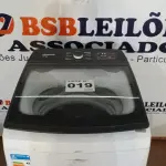 LOTE 019 - 01 MÁQUINA DE LAVAR 17KG - BRASTEMP - 220VOLTS (NO ESTADO, NÃO SABEMOS SE FUNCIONA. LEILÃO NÃO TEM GARANTIA E NEM DEVOLUÇÃO, SUJEITO A POSSÍVEIS AVARIAS VISÍVEIS/OCULTAS E/OU AUSÊNCIA DE COMPONENTES)