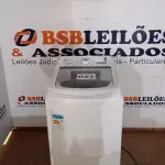 LOTE 027 - 01 MÁQUINA DE LAVAR ELECTROLUX 14KG LED14 BRANCA 220VOLTS (NO ESTADO, NÃO SABEMOS SE FUNCIONA. LEILÃO NÃO TEM GARANTIA E NEM DEVOLUÇÃO, SUJEITO A POSSÍVEIS AVARIAS VISÍVEIS/OCULTAS E/OU AUSÊNCIA DE COMPONENTES)