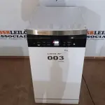 LOTE 003 - 01 LAVA-LOUÇAS ELECTROLUX LL10B 10 SERVIÇOS 220VOLTS (NO ESTADO, NÃO SABEMOS SE FUNCIONA. LEILÃO NÃO TEM GARANTIA E NEM DEVOLUÇÃO, SUJEITO A POSSÍVEIS AVARIAS VISÍVEIS/OCULTAS E/OU AUSÊNCIA DE COMPONENTES)