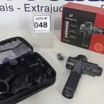 LOTE 048 - 01 MASSAGEADOR MUSCULAR PROFISSIONAL DE 30 VELOCIDADES MASSAGE GUN MW-2650D - BIVOLT (NO ESTADO, NÃO SABEMOS SE FUNCIONA. LEILÃO NÃO TEM GARANTIA E NEM DEVOLUÇÃO, SUJEITO A POSSÍVEIS AVARIAS VISÍVEIS/OCULTAS E/OU AUSÊNCIA DE COMPONENTES)