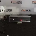 LOTE 061 - 01 MINI PC MARCA HP. (NO ESTADO) ATENÇÃO! FAZER A VISITAÇÃO ANTES DE ARREMATAR, NÃO SABEMOS SE FUNCIONA, LEILÃO NÃO TEM GARANTIA E NEM DEVOLUÇÃO, SUJEITO A POSSÍVEIS AVARIAS VISÍVEIS/OCULTAS E/OU AUSÊNCIA DE COMPONENTES.