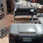 LOTE 212 - 01 CARRINHO ELÉTRICO CLUB CAR CARRYALL 6. (NO ESTADO EM QUE SE ENCONTRA. SUJEITO A AVARIAS OCULTAS/VISÍVEIS.) AV9497B
