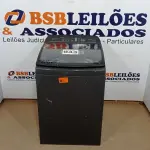 LOTE 043 - 01 MÁQUINA DE LAVAR BRASTEMP 15KG CINZA - BWT15A9 • 110VOLTS (NO ESTADO, NÃO SABEMOS SE FUNCIONA. LEILÃO NÃO TEM GARANTIA E NEM DEVOLUÇÃO, SUJEITO A POSSÍVEIS AVARIAS VISÍVEIS/OCULTAS E/OU AUSÊNCIA DE COMPONENTES)
