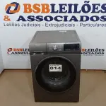 LOTE 014 - 01 LAVA E SECA HISENSE STEAM 13KG - 8KG -13 PROGRAMAS DE LAVAGEM, WD5Q13 TITANIUM 220VOLTS (NO ESTADO, NÃO SABEMOS SE FUNCIONA. LEILÃO NÃO TEM GARANTIA E NEM DEVOLUÇÃO, SUJEITO A POSSÍVEIS AVARIAS VISÍVEIS/OCULTAS E/OU AUSÊNCIA DE COMPONENTES)