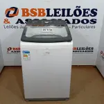 LOTE 019 - 01 MÁQUINA DE LAVAR 17KG - BRASTEMP - 220VOLTS (NO ESTADO, NÃO SABEMOS SE FUNCIONA. LEILÃO NÃO TEM GARANTIA E NEM DEVOLUÇÃO, SUJEITO A POSSÍVEIS AVARIAS VISÍVEIS/OCULTAS E/OU AUSÊNCIA DE COMPONENTES)