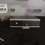 LOTE 064 - 01 MINI PC MARCA HP. (NO ESTADO) ATENÇÃO! FAZER A VISITAÇÃO ANTES DE ARREMATAR, NÃO SABEMOS SE FUNCIONA, LEILÃO NÃO TEM GARANTIA E NEM DEVOLUÇÃO, SUJEITO A POSSÍVEIS AVARIAS VISÍVEIS/OCULTAS E/OU AUSÊNCIA DE COMPONENTES.
