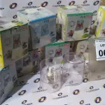 09 ACESSÓRIOS PARA LIQUIDIFICADOR MARCA PIKTRIT. (NO ESTADO) ATENÇÃO! FAZER A VISITAÇÃO ANTES DE ARREMATAR, NÃO SABEMOS SE FUNCIONA, LEILÃO NÃO TEM GARANTIA E NEM DEVOLUÇÃO, SUJEITO A POSSÍVEIS AVARIAS VISÍVEIS/OCULTAS E/OU AUSÊNCIA DE COMPONENTES.